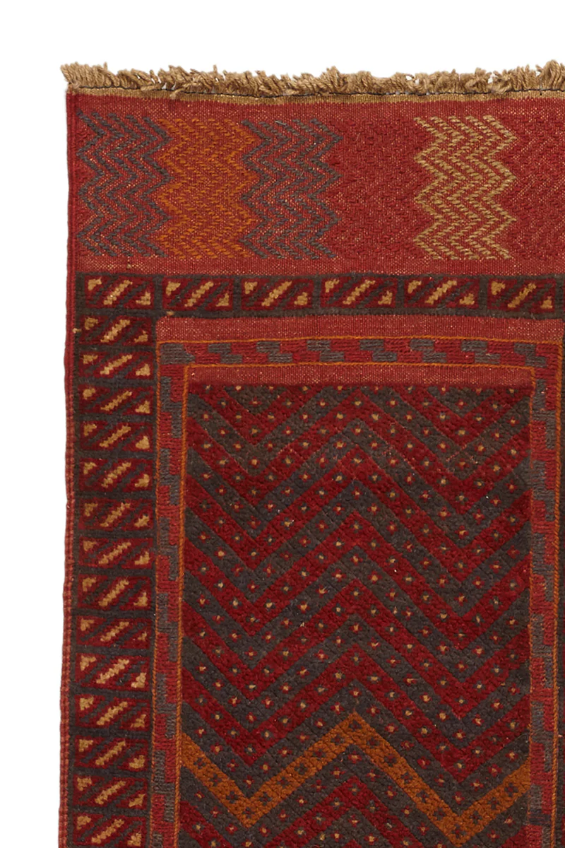 Camino Persa Belusch Rojo Beige - Imagen 3