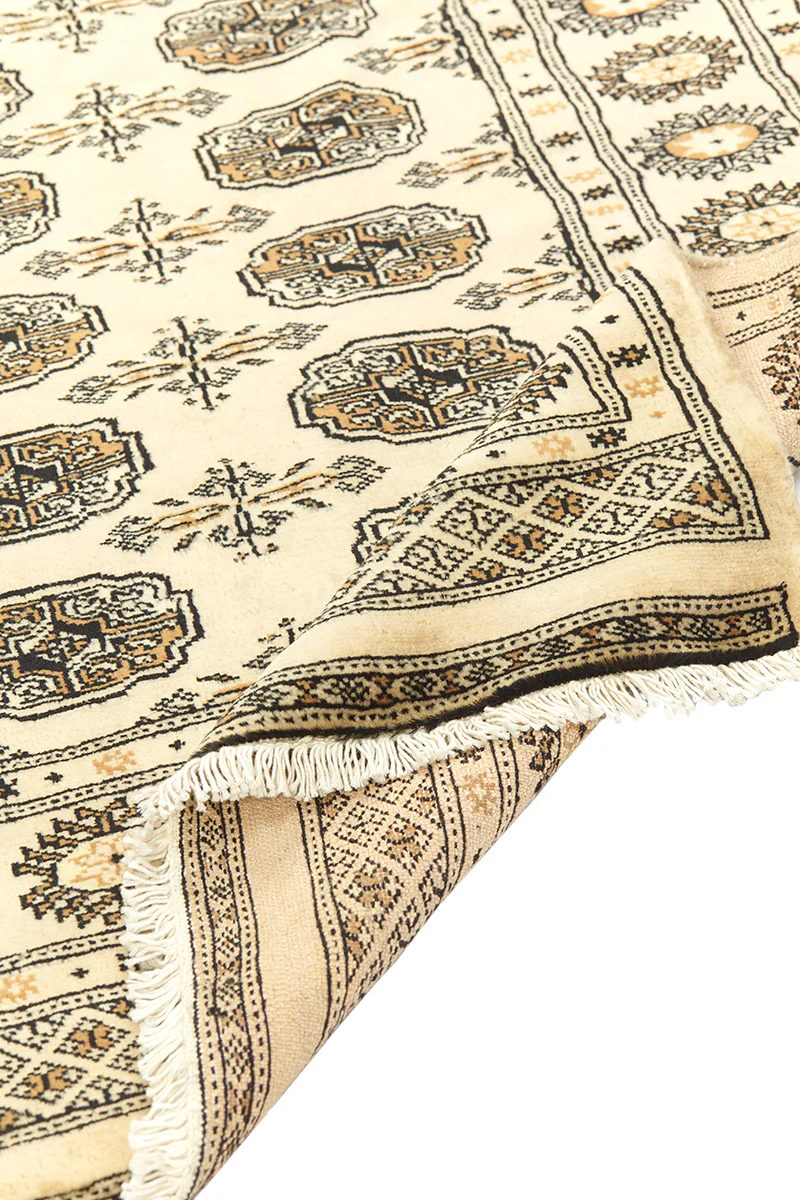 Alfombra Persa Bukara Yamouth Beige - Imagen 5