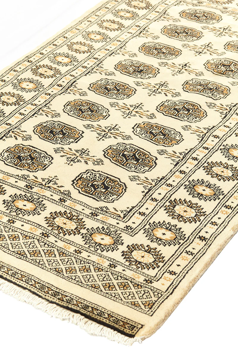 Alfombra Persa Bukara Yamouth Beige - Imagen 4