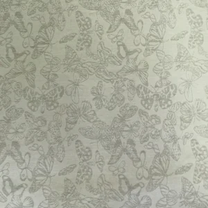 Butterfly tejido Jacquard. Mantel resinado con Teflón antimanchas Ancho 1,4 m