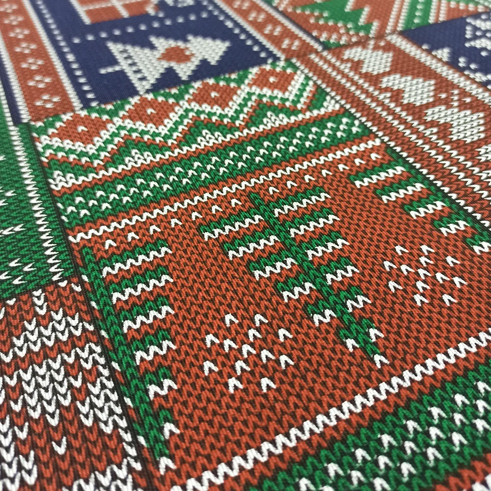 Noruega. Mantel de loneta con estampado de Navidad. - Imagen 5