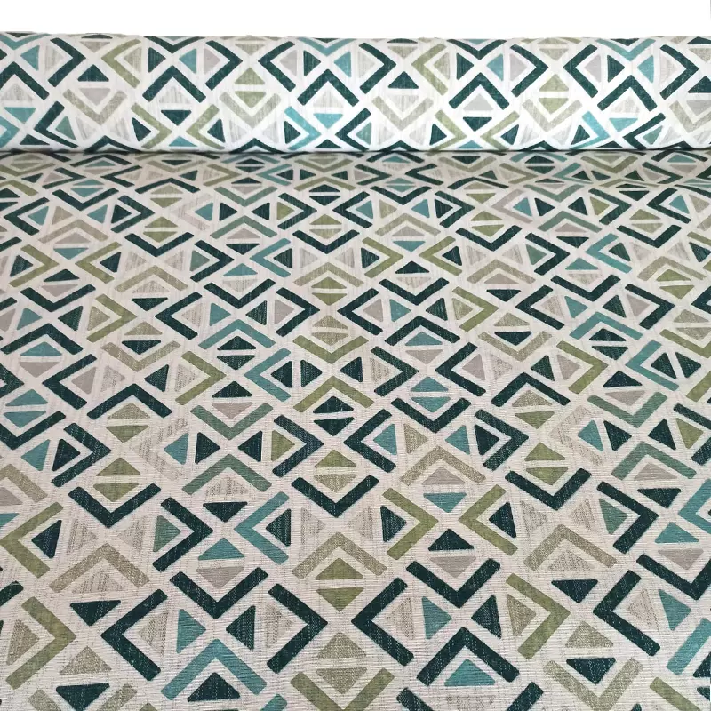 GEOMETRIC. Loneta estampada figuras geométricas - Imagen 4