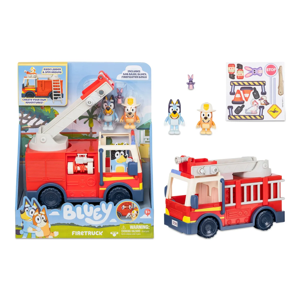 Bluey Camion de Bomberos - Famosa BLY68000 - Imagen 2