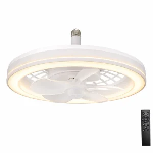 Ventilador con Luz LED A-F2705 30W Porta Foco 32cm
