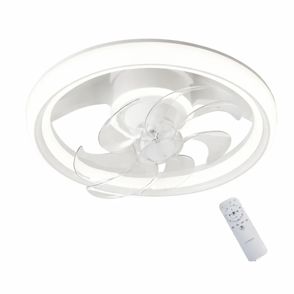 Ventilador de Techo con Luminaria A-FAN101 44W Blanco - Imagen 2