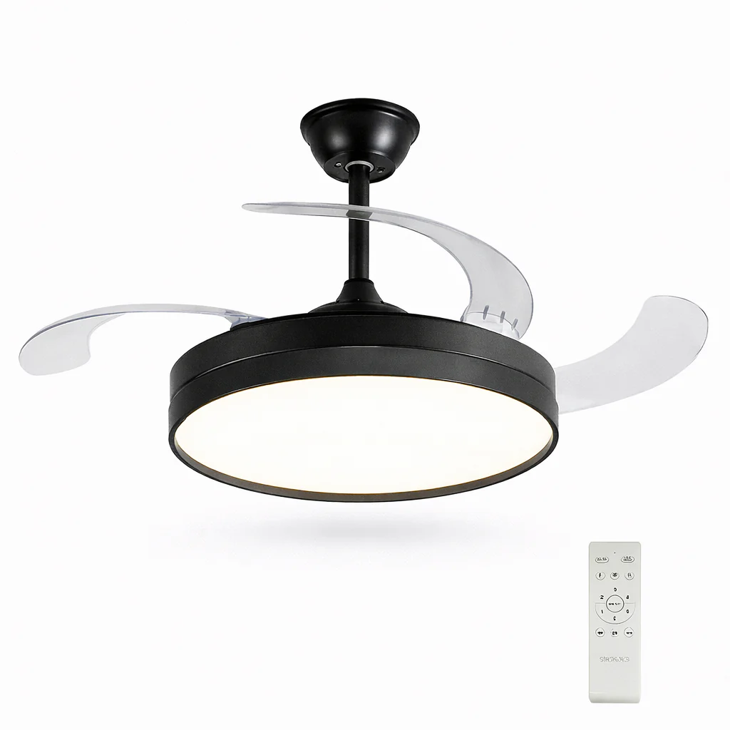 Ventilador de Techo Retráctil A-FAN803 con Luz LED 30W Bivolt - Imagen 2
