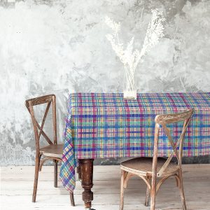 Acuarela. Mantel de mesa con estampado digital
