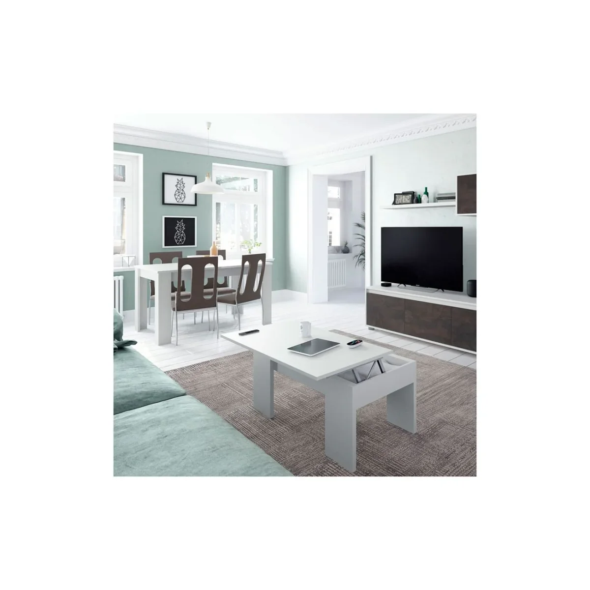 Mesa de centro elevable Kendra - Imagen 4