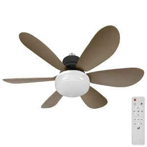 Ventilador con Luz LED A-F27401 Porta Foco 3 Velocidades