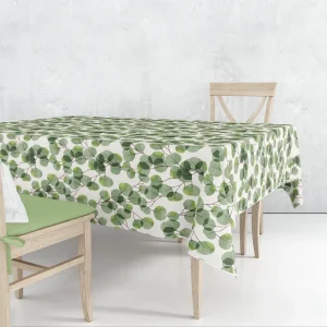 TEIMO.  Mantel estampado con loneta de Algodón