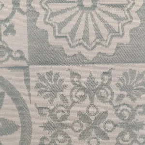 Gris Jacquard decoración Ancho 2,8 metros